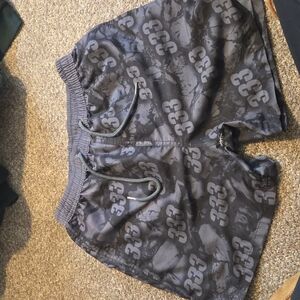 Half Evil Skull Swim Trunks